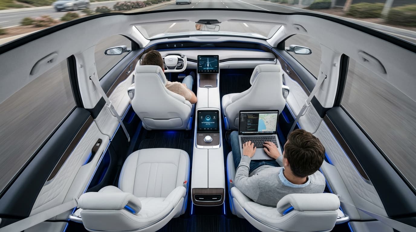 Automotive and Assembly Futuristic Interior